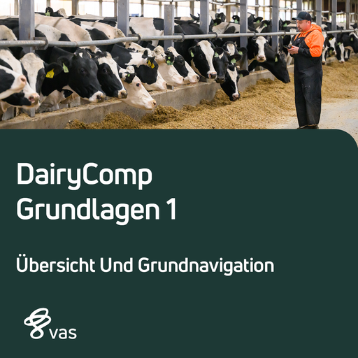 DairyComp Grundlagen 1 - Übersicht und Grundnavigation