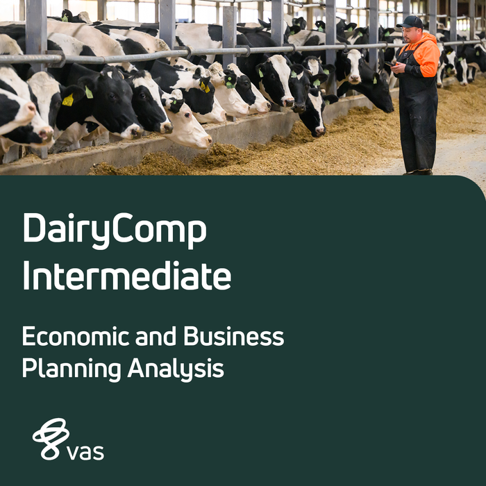 DairyComp Intermediate - Economic and Business Planning Analysis